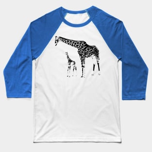 Giraffe Baseball T-Shirt